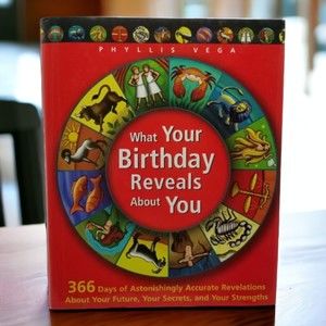 What Your Birthday Reveals About You by Phyliss Vega 2007 Hardcover